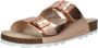 Kickers Comfort Leren Sandalen Kick Elk Pink Dames - Thumbnail 2