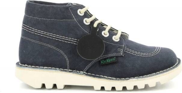 Kickers Schoenen Blauw Dames