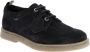 Kickers Stijlvolle Leren Derby Schoenen Blue Heren - Thumbnail 3