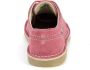 Kickers Stijlvolle Leren Derby Schoenen Pink Dames - Thumbnail 4