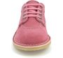 Kickers Stijlvolle Leren Derby Schoenen Pink Dames - Thumbnail 6