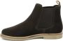 Kickers Tyga Leren Laarzen Elastische Sluiting Brown Dames - Thumbnail 8