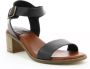 Kickers Volou High Heel Sandals Rood Dames - Thumbnail 2