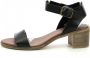 Kickers Volou High Heel Sandals Rood Dames - Thumbnail 3