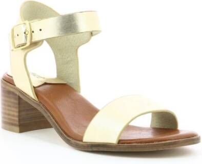 Kickers Volou Sandals Geel Dames