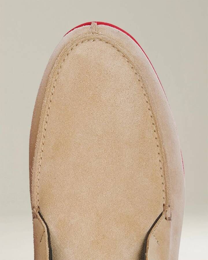 Kiton Beige kalfsleren enkellaarzen