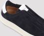 Kiton Blauw Wit Latte Sneakers Blue Heren - Thumbnail 4