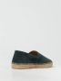 Kiton Blauwe Suède Instap Espadrilles Casual - Thumbnail 2