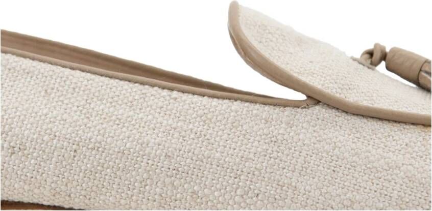 Kiton Dames Fringed Slip-On Loafers