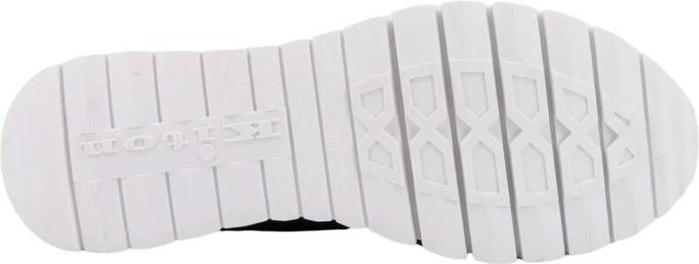 Kiton Gebreide Sneakers met Veters en Rubberen Zool