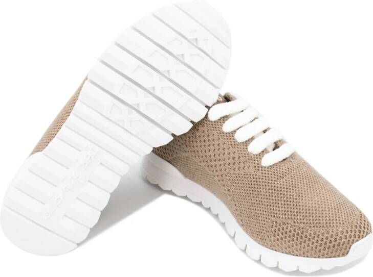 Kiton Grafische Steek Sneakers