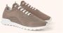 Kiton Grijze Gebreide Stof Sneakers Schoenen Brown Dames - Thumbnail 2