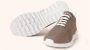 Kiton Grijze Gebreide Stof Sneakers Schoenen Brown Dames - Thumbnail 3