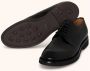 Kiton Met De Hand Geverfde Leren Derby Schoen Black Heren - Thumbnail 3