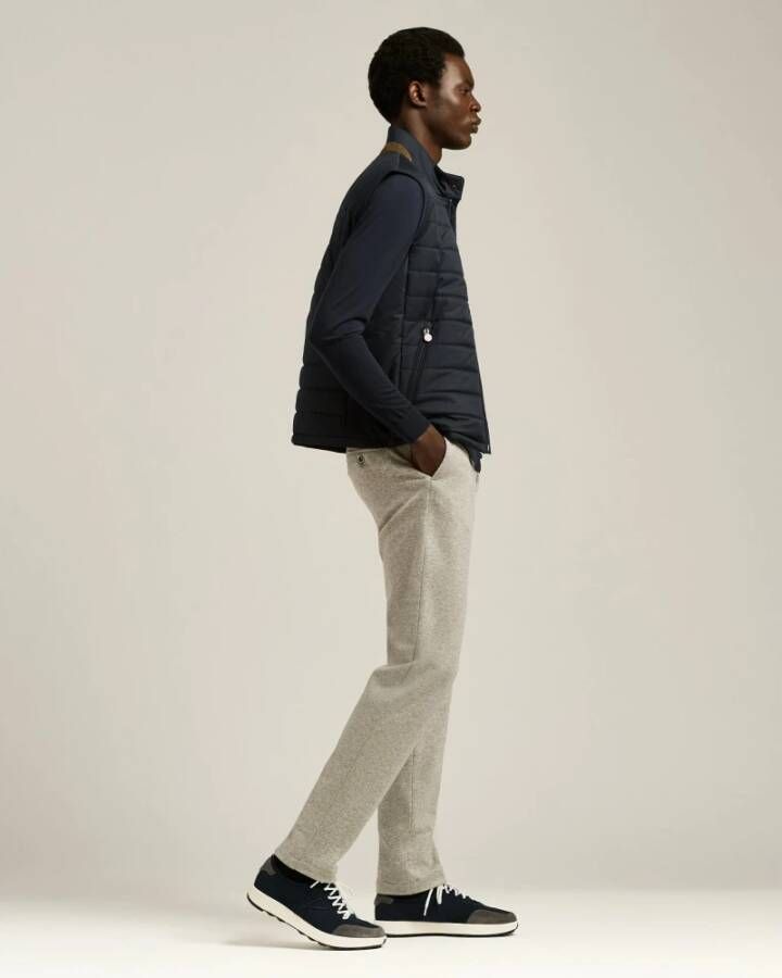 Kiton Katoen en Kalfsleren Sneakers