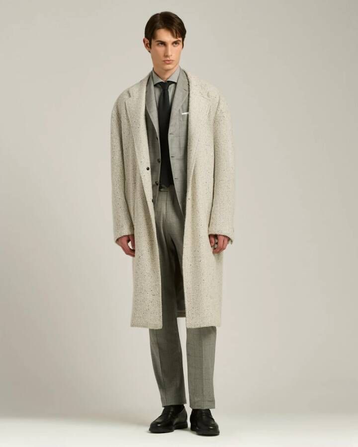 Kiton Loafer van hertenleer met rubberen zool
