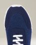 Kiton Navy Blue Knit Sneakers - Thumbnail 2
