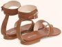 Kiton Sandalen hertenleer Bruin Dames - Thumbnail 3