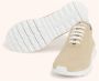 Kiton Katoenen schoenen Fit Model Trainer in strogekleurde gebreide stof Beige Heren - Thumbnail 5