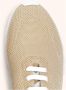 Kiton Katoenen schoenen Fit Model Trainer in strogekleurde gebreide stof Beige Heren - Thumbnail 6