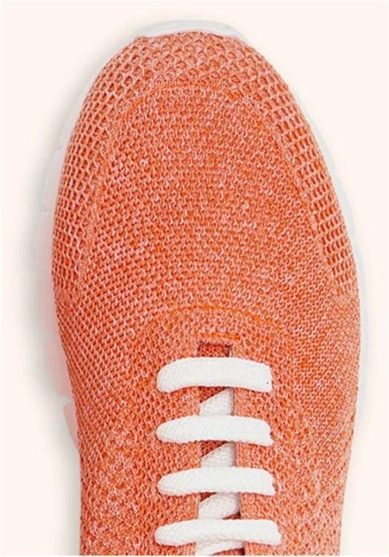 Kiton Sneakers Orange Heren