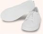 Kiton Witte Sneakers van Hertenleer voor Dames White Dames - Thumbnail 3