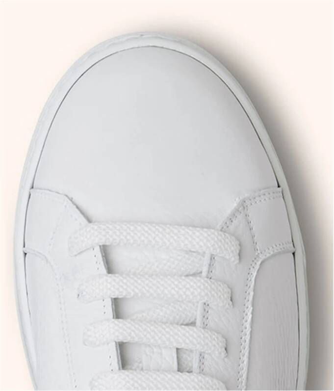 Kiton Witte Sneakers van Hertenleer voor Dames Wit Dames