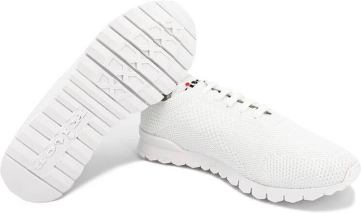 Kiton FIT Runners van Gebreide Stof voor de Moderne Man Wit Heren