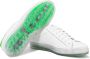 Kiton Handgemaakte leren sneakers met transparante contrasterende details White Heren - Thumbnail 5