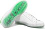 Kiton Handgemaakte leren sneakers met transparante contrasterende details White Heren - Thumbnail 5