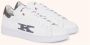 Kiton Witte kalfsleren sneakers met cupzool White Heren - Thumbnail 2