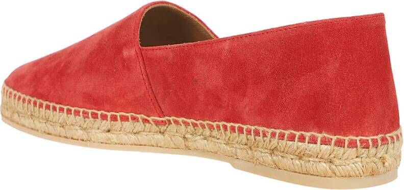 Kiton Stijlvolle Espadrilles voor de Zomer Red Heren