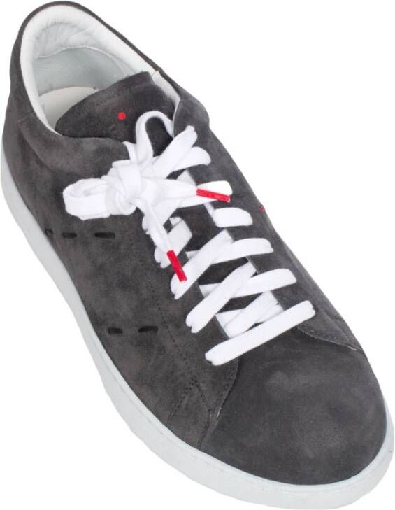 Kiton Suède Leren Sneakers