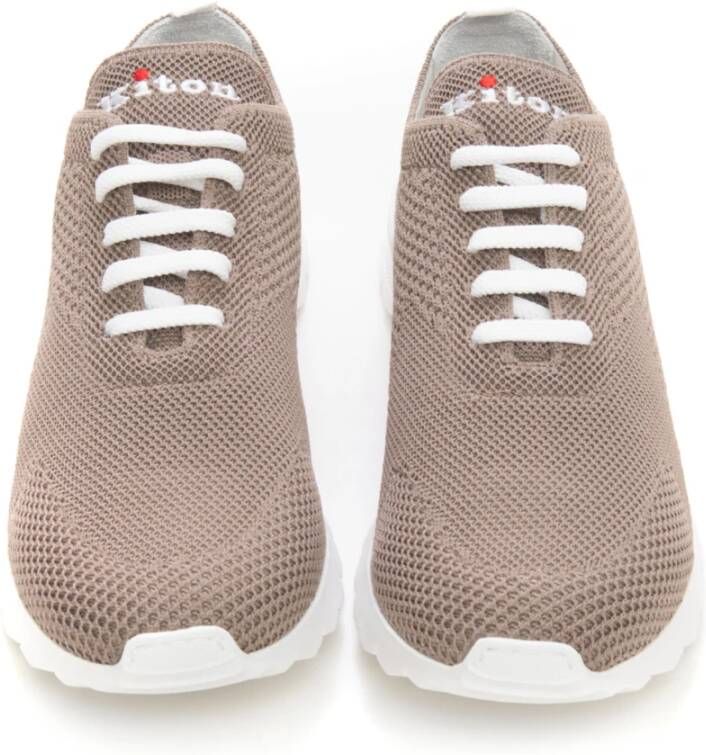 Kiton Vetersneakers met antislipzool