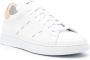 Kiton Witte Leren Sneakers met Decoratieve Stiksels White Heren - Thumbnail 2