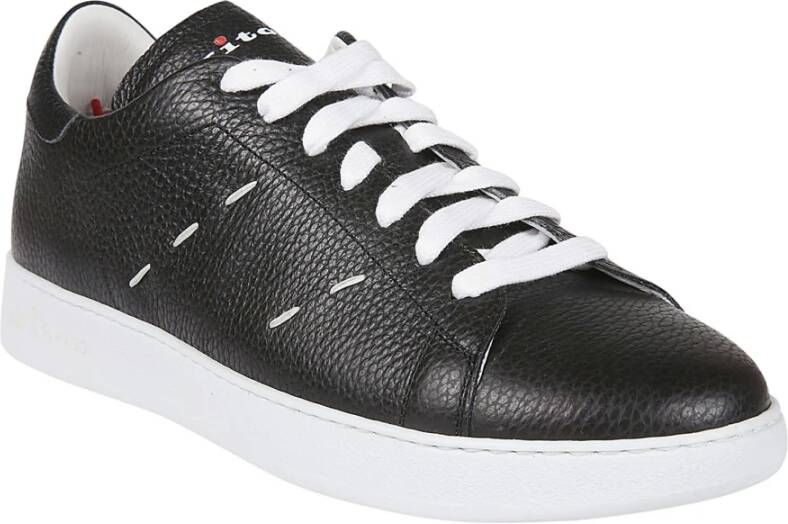 Kiton Zwarte A068 Sneakers Black Heren