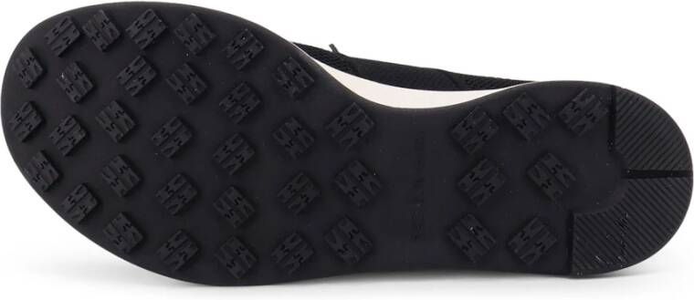 Kiton Zwarte Sneakers met Logo Borduurwerk