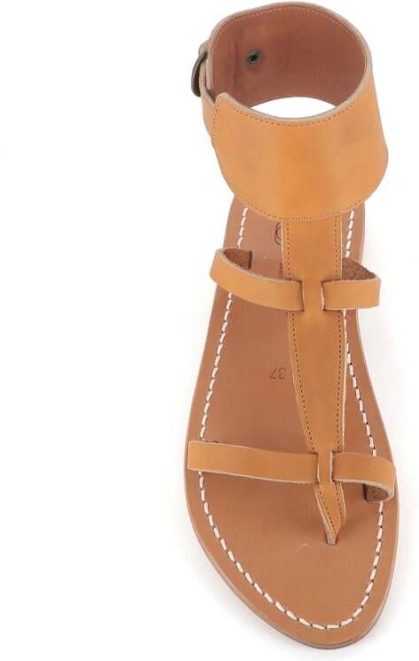 K.jacques Flat Sandals Brown Dames