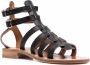 K.jacques Flat Sandals Zwart Dames - Thumbnail 3