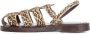 K.jacques Luipaardprint Blokhak Sandalen - Thumbnail 2
