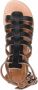 K.jacques St Tropez Zwarte Leren Sandalen - Thumbnail 2