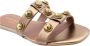 Kurt Geiger Octavia Dress slipper van leer met metallic finish - Thumbnail 9