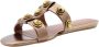 Kurt Geiger Octavia Dress slipper van leer met metallic finish - Thumbnail 12