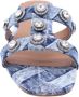 Kurt Geiger Alpine Muil Blue Dames - Thumbnail 4