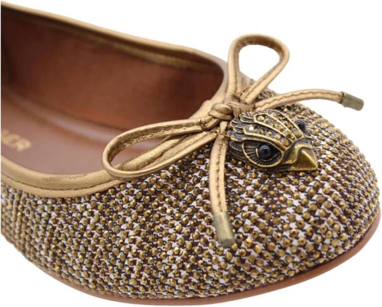 Kurt Geiger Ballerina Brown Dames