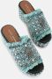Kurt Geiger Blauwe Kristal Wig Sandalen Blue Dames - Thumbnail 5