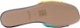 Kurt Geiger Kensington slipper van leer met metallic finish - Thumbnail 9
