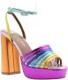 KURT GEIGER LONDON Sandalen Dames Pierra Platform Maat: 40 Materiaal: Leer Kleur: Multi - Thumbnail 13