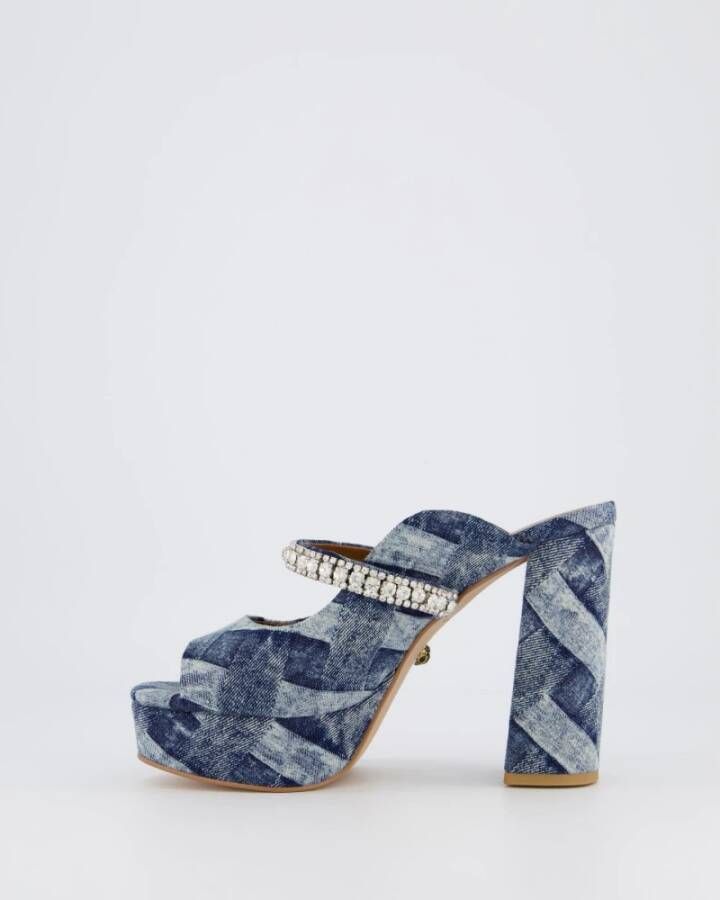 Kurt Geiger Dames Duke Platform Blue Dames