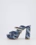 Kurt Geiger Dames Duke Platform Blue Dames - Thumbnail 2